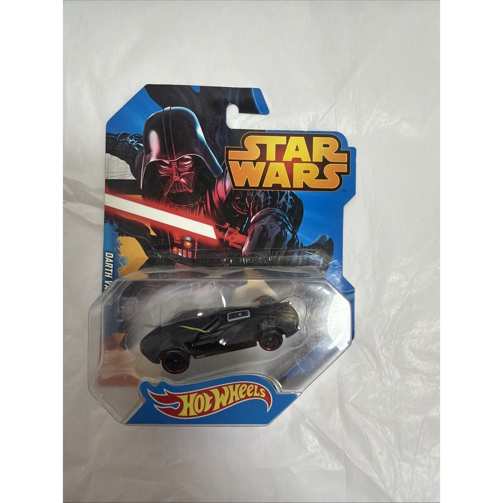 Hot Wheels Star Wars Darth Vader NEW Red Wheel